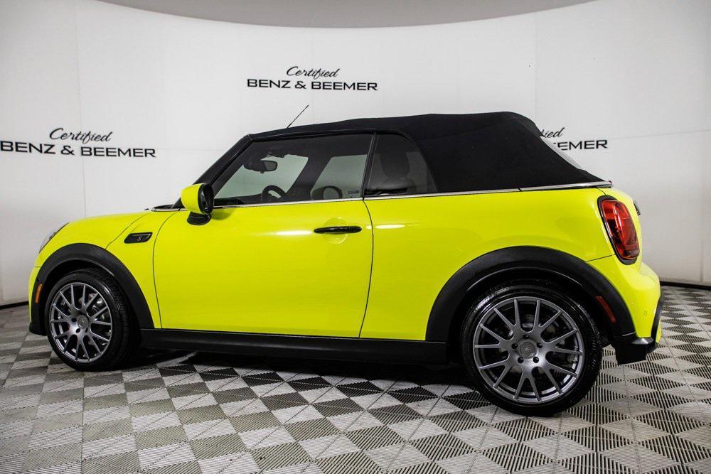 used 2022 MINI Convertible car, priced at $26,500