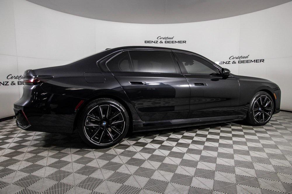 used 2023 BMW i7 car, priced at $71,500