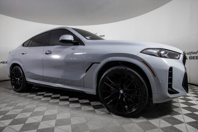 used 2024 BMW X6 car, priced at $77,000