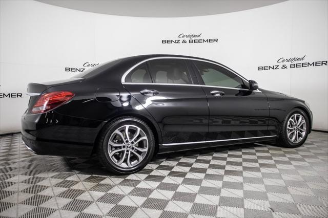 used 2018 Mercedes-Benz C-Class car, priced at $18,000
