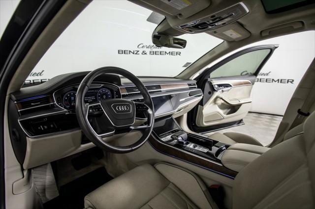 used 2019 Audi A8 car, priced at $32,000