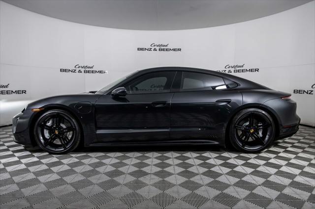 used 2023 Porsche Taycan car, priced at $102,000