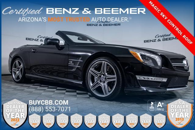 used 2014 Mercedes-Benz SL-Class car, priced at $54,000