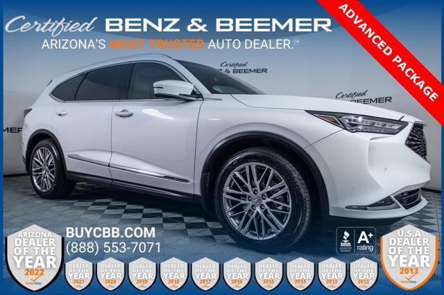 used 2022 Acura MDX car, priced at $43,000