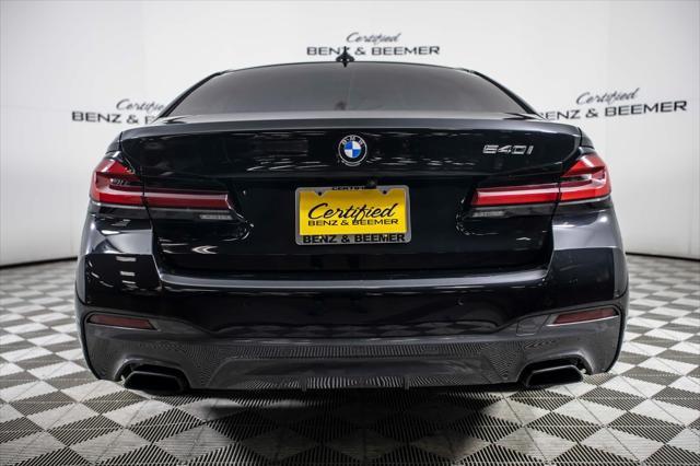 used 2022 BMW 540 car, priced at $45,500