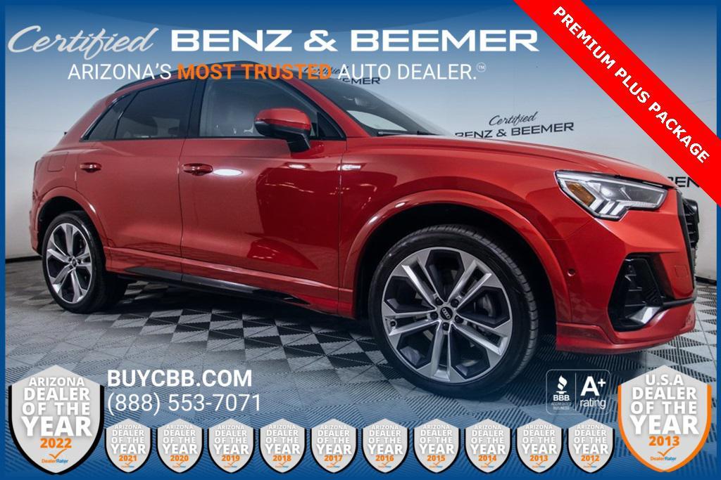 used 2021 Audi Q3 car, priced at $25,000