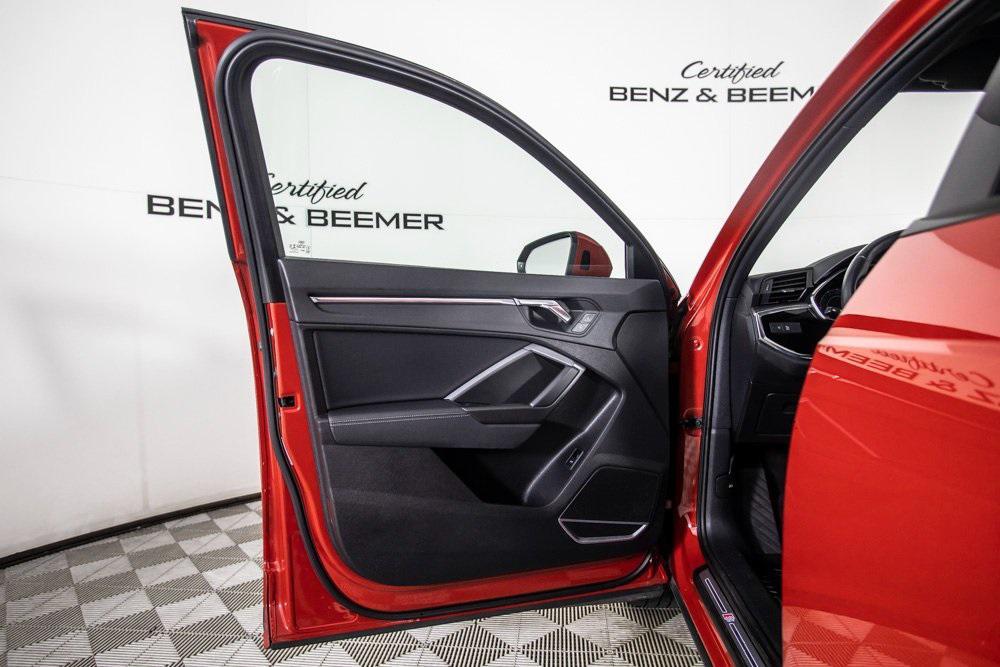 used 2021 Audi Q3 car, priced at $25,000