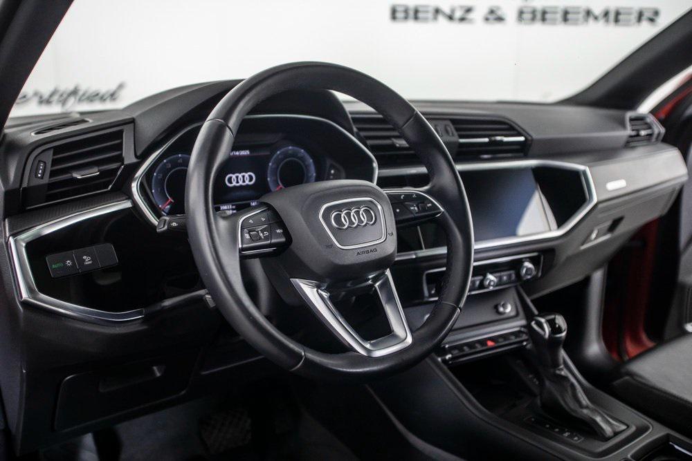 used 2021 Audi Q3 car, priced at $25,000