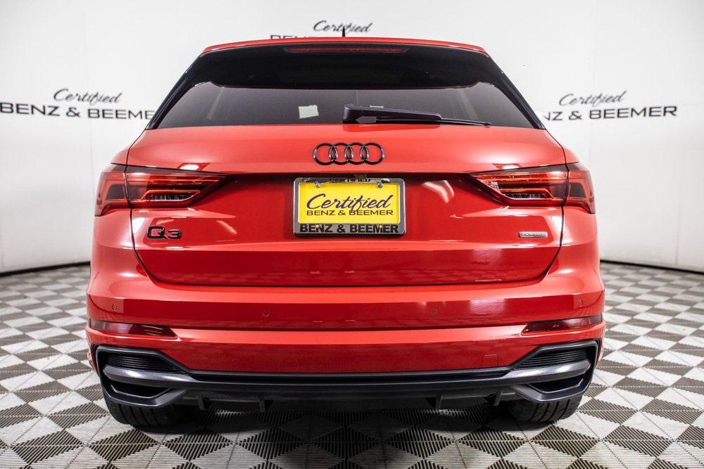 used 2021 Audi Q3 car, priced at $25,000