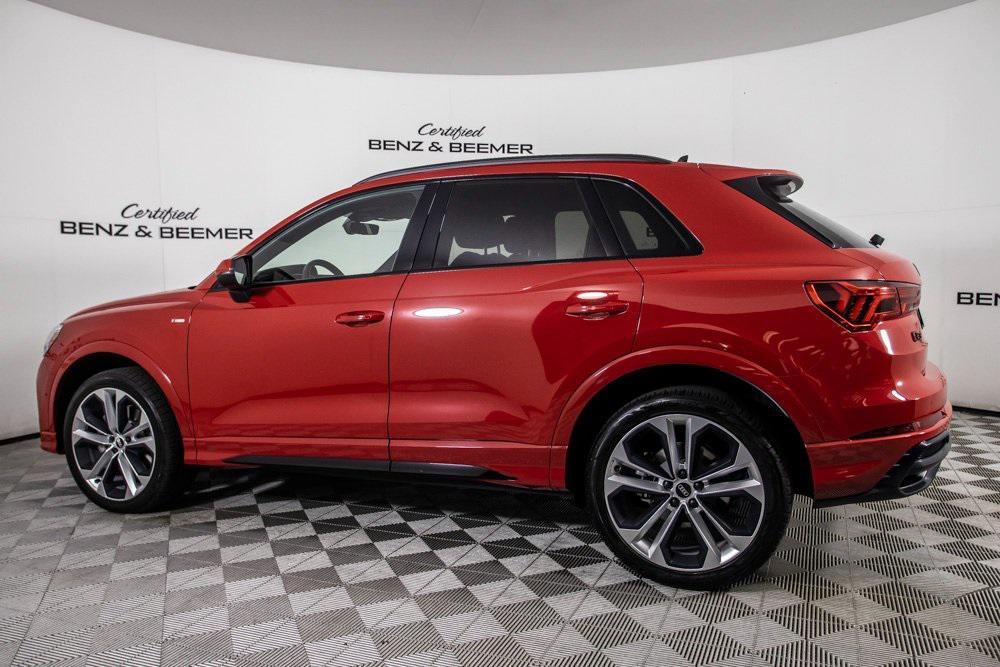 used 2021 Audi Q3 car, priced at $25,000