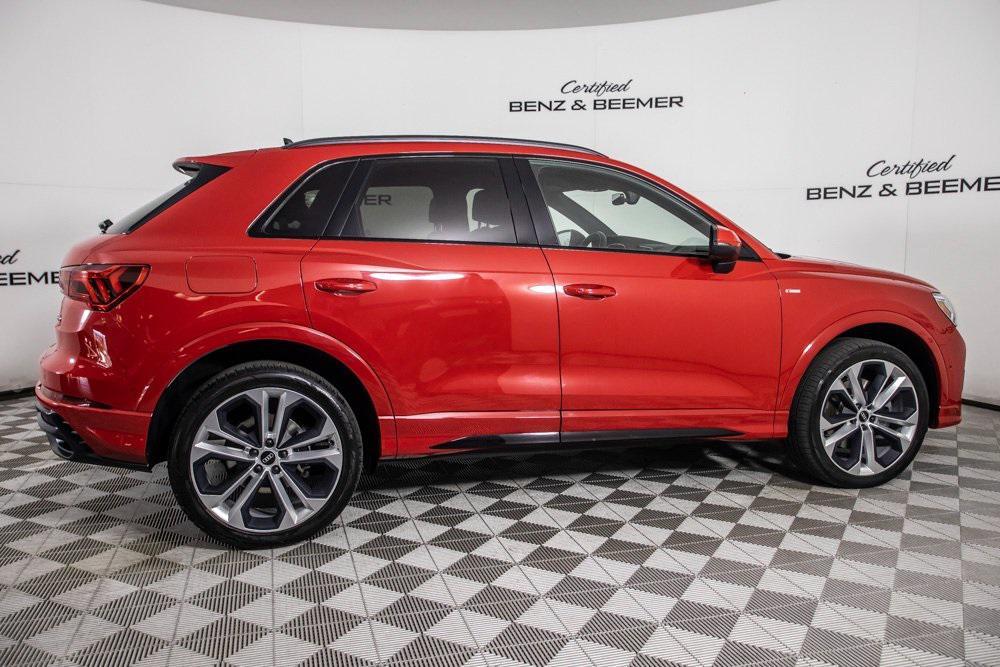 used 2021 Audi Q3 car, priced at $25,000