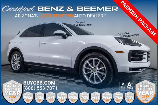 used 2024 Porsche Cayenne car, priced at $84,000