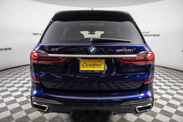 used 2022 BMW X7 car, priced at $61,000