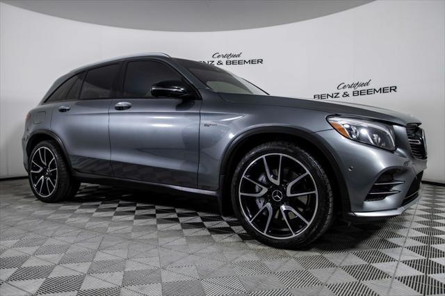 used 2018 Mercedes-Benz AMG GLC 43 car, priced at $27,000