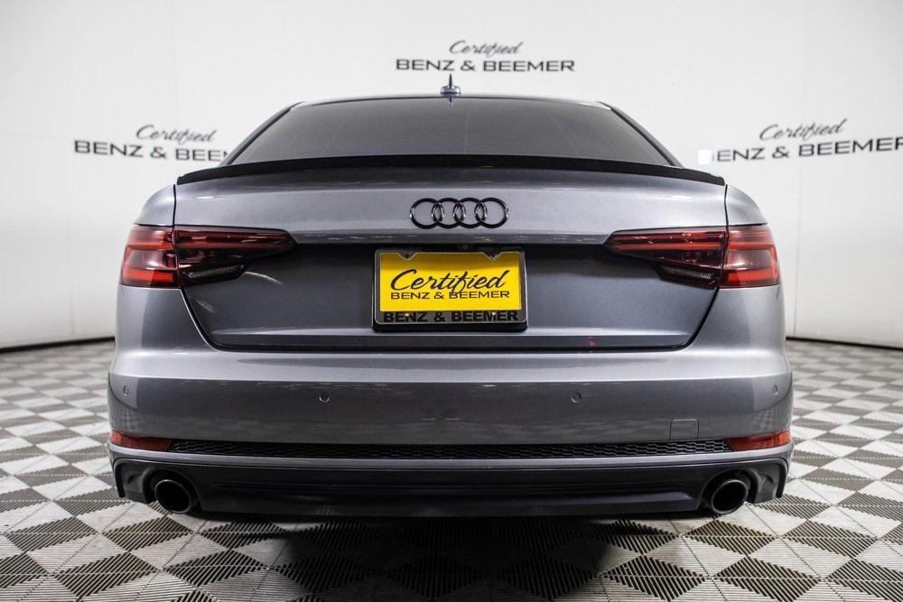 used 2018 Audi A4 car, priced at $15,500