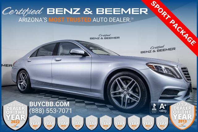 used 2016 Mercedes-Benz S-Class car, priced at $35,000