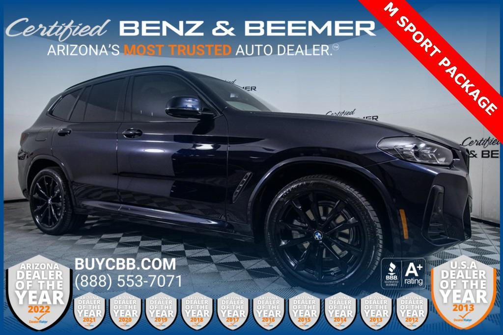 used 2023 BMW X3 car, priced at $33,500