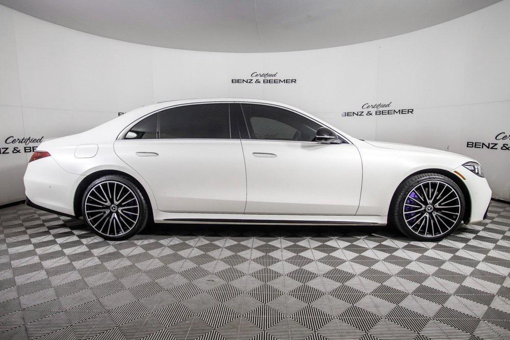 used 2022 Mercedes-Benz S-Class car, priced at $58,000