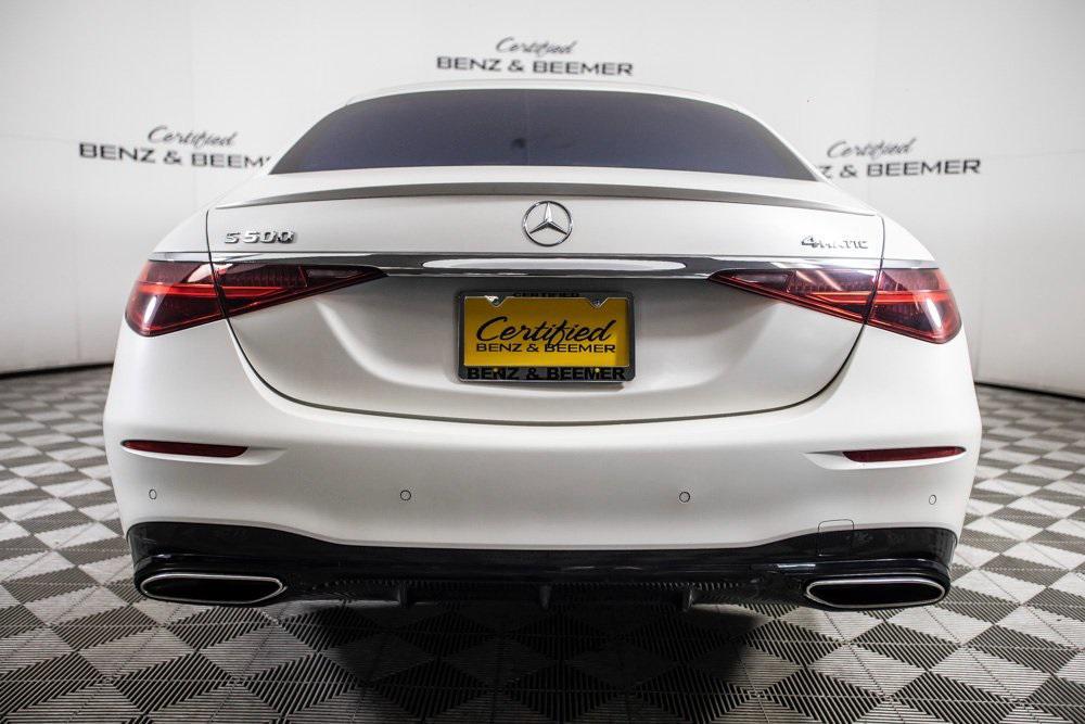used 2022 Mercedes-Benz S-Class car, priced at $58,000