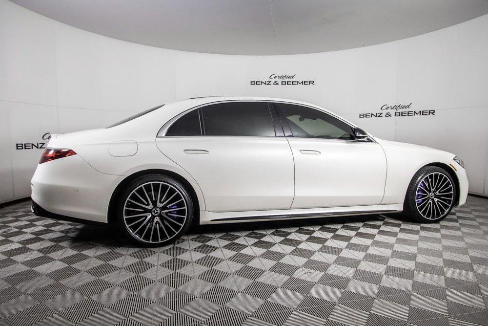 used 2022 Mercedes-Benz S-Class car, priced at $58,000