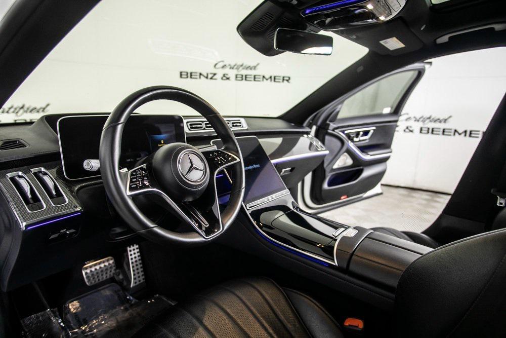 used 2022 Mercedes-Benz S-Class car, priced at $58,000