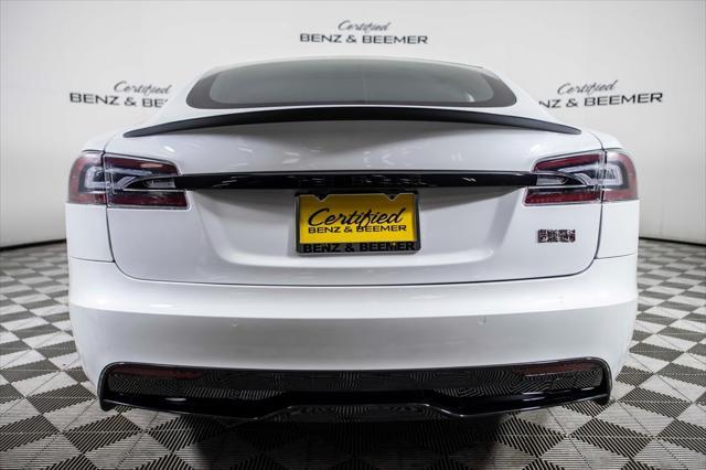 used 2021 Tesla Model S car, priced at $61,000