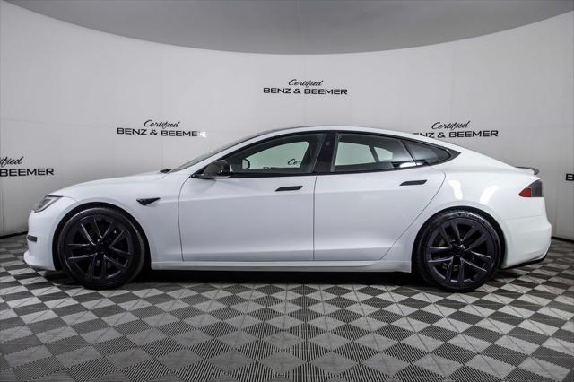 used 2021 Tesla Model S car, priced at $61,000