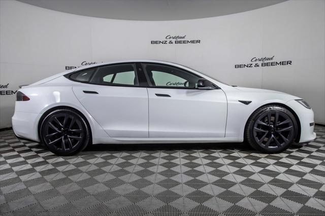 used 2021 Tesla Model S car, priced at $61,000