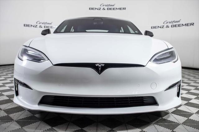 used 2021 Tesla Model S car, priced at $61,000