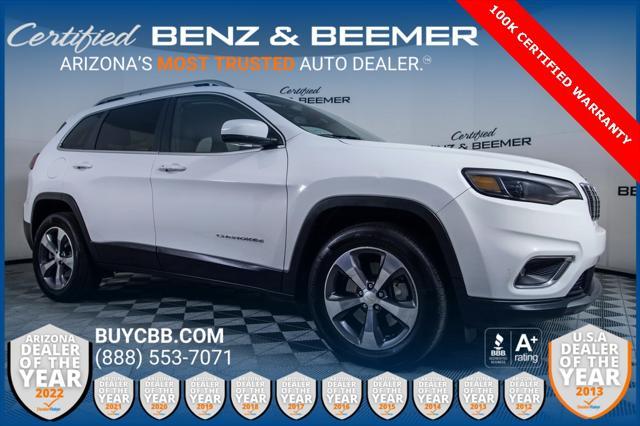 used 2019 Jeep Cherokee car, priced at $18,500