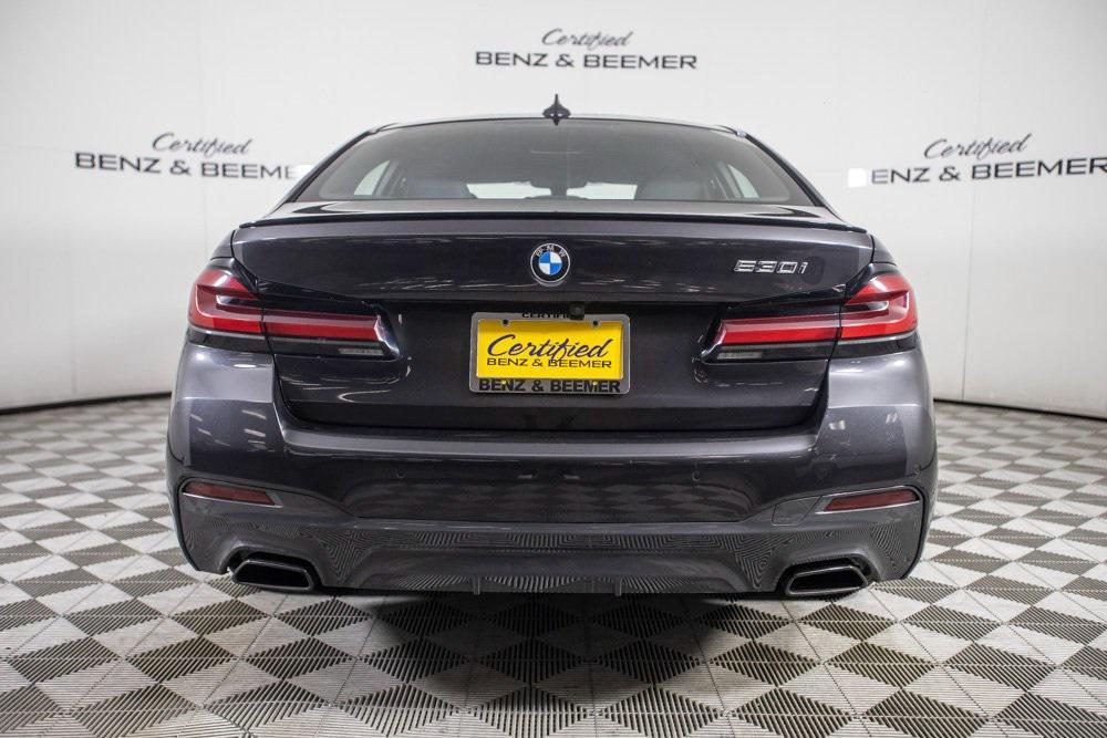 used 2023 BMW 530 car, priced at $42,800