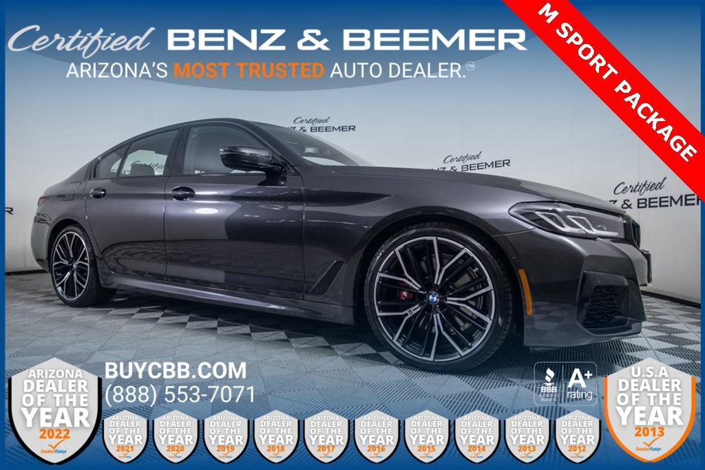 used 2023 BMW 530 car, priced at $43,500