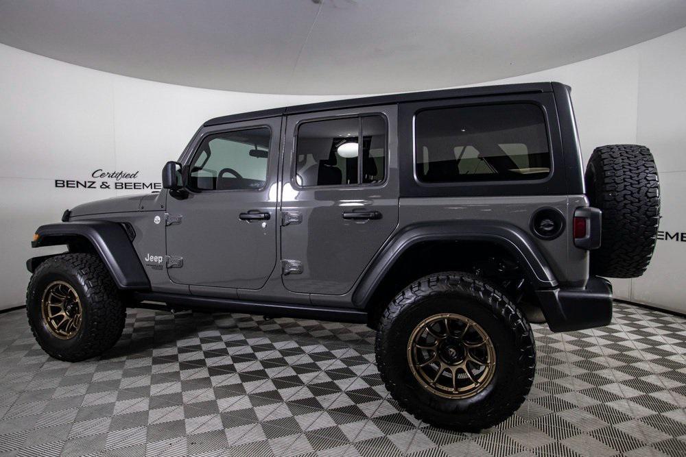 used 2020 Jeep Wrangler Unlimited car, priced at $26,000