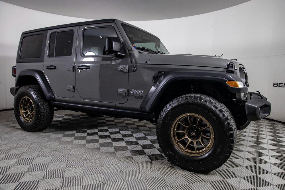 used 2020 Jeep Wrangler Unlimited car, priced at $26,000