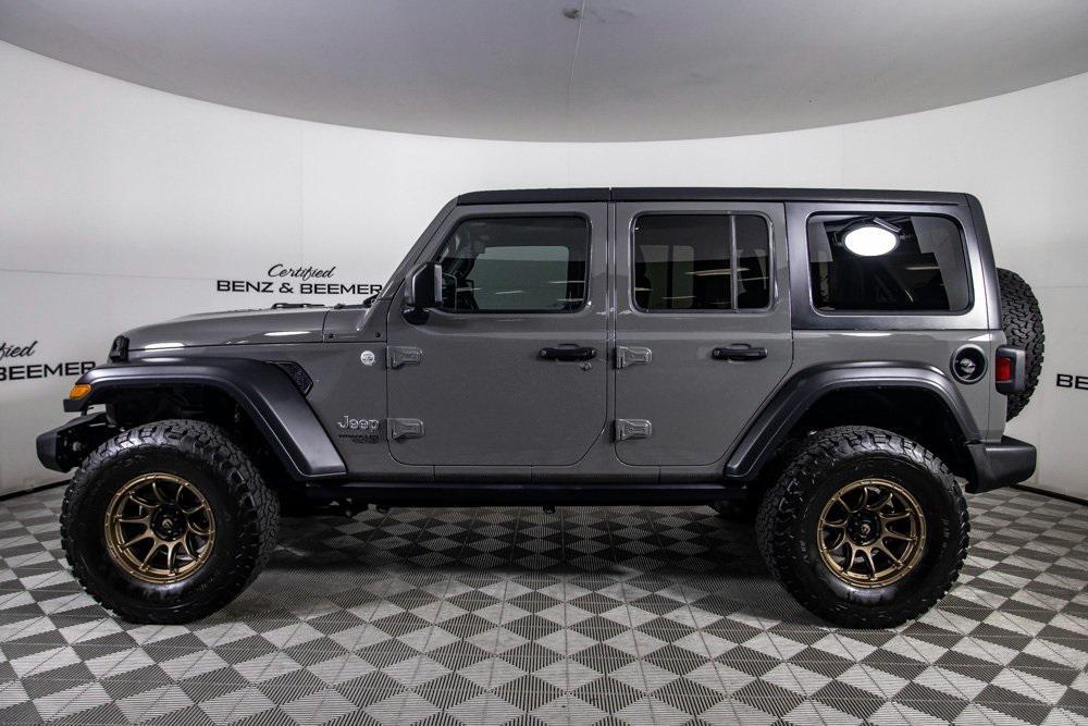 used 2020 Jeep Wrangler Unlimited car, priced at $26,000