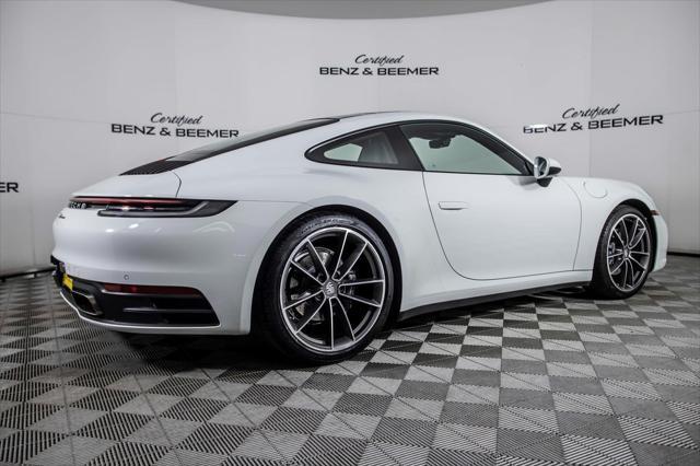 used 2020 Porsche 911 car, priced at $107,000