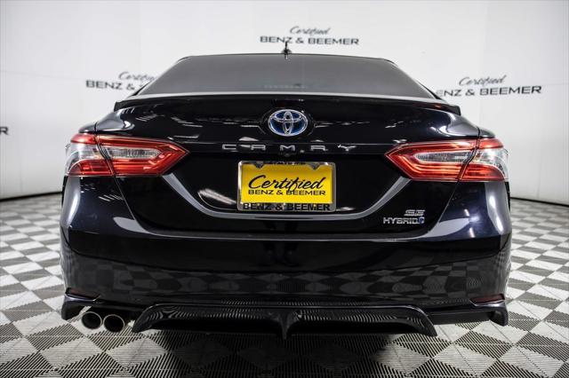 used 2018 Toyota Camry Hybrid car, priced at $22,500