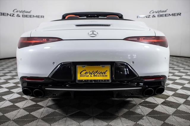 used 2023 Mercedes-Benz AMG SL 43 car, priced at $89,000