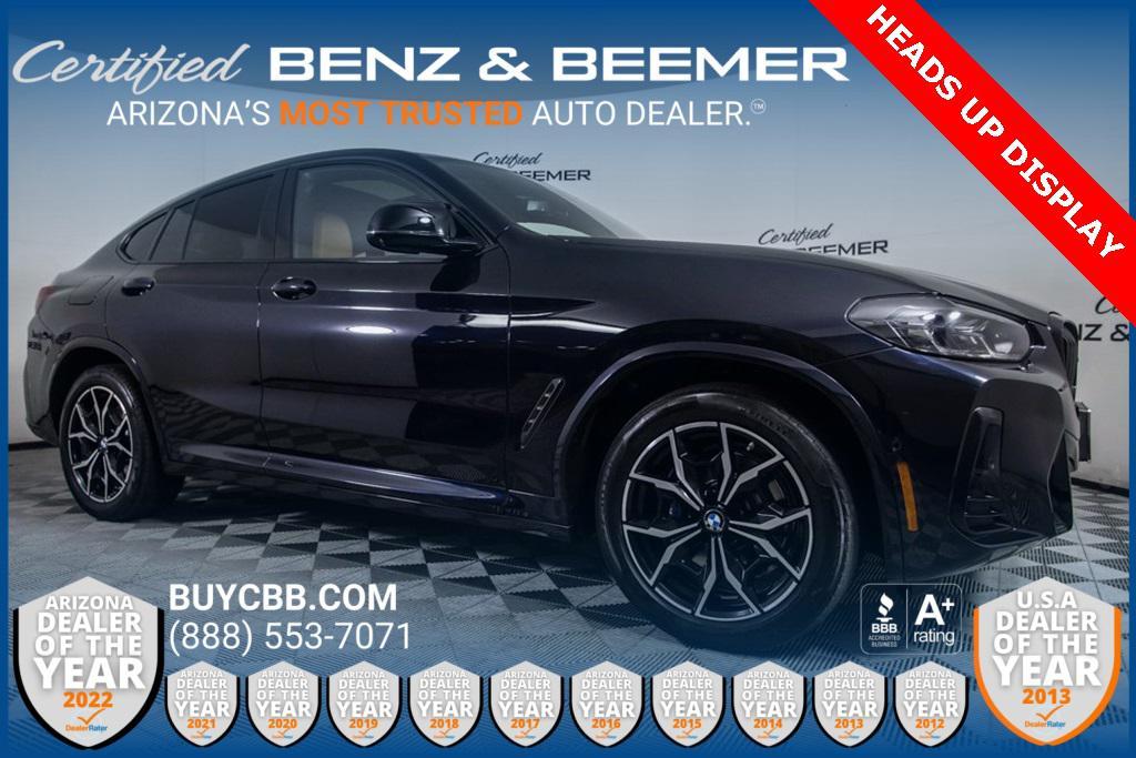 used 2023 BMW X4 car, priced at $54,500