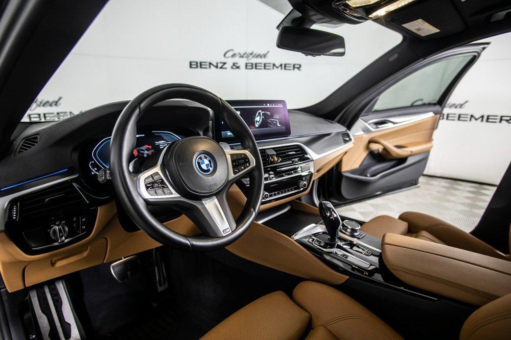 used 2023 BMW 530e car, priced at $33,500