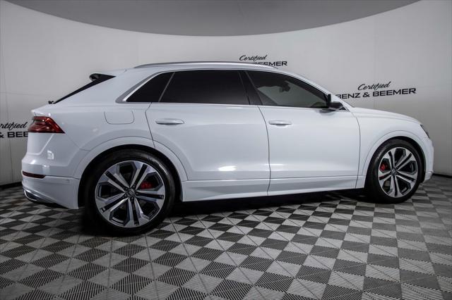 used 2019 Audi Q8 car, priced at $33,000