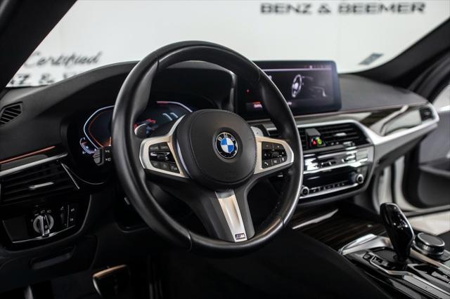 used 2022 BMW 530 car, priced at $35,500