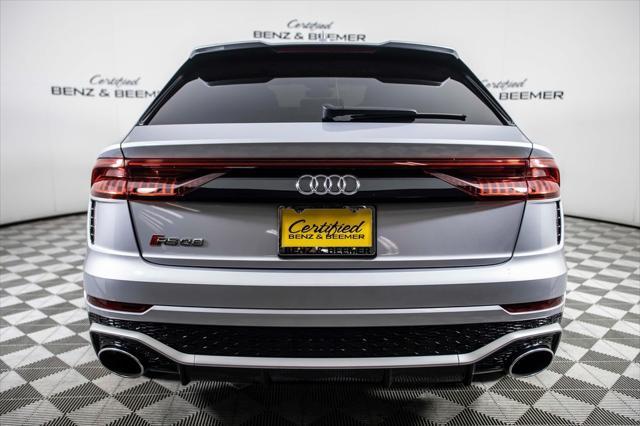 used 2022 Audi RS Q8 car, priced at $93,000