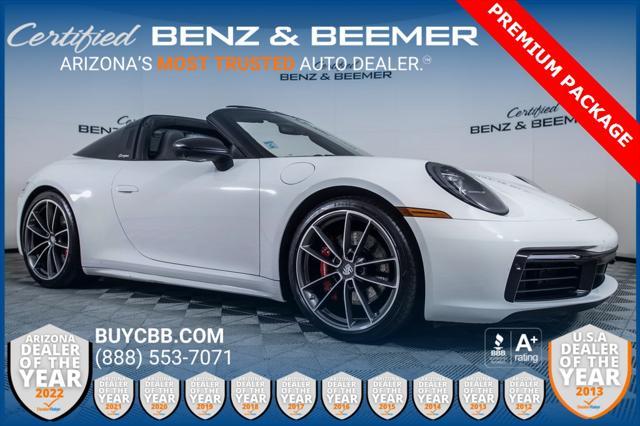 used 2021 Porsche 911 car, priced at $175,000
