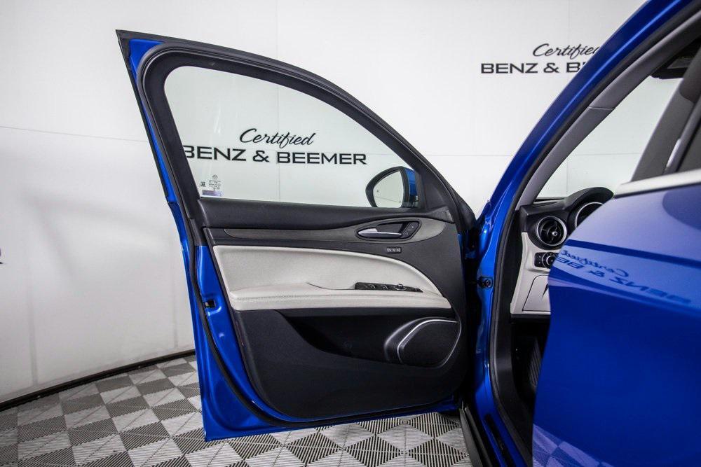 used 2019 Alfa Romeo Stelvio car, priced at $18,000