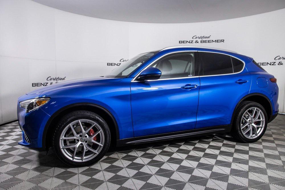 used 2019 Alfa Romeo Stelvio car, priced at $18,000