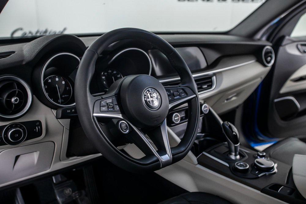 used 2019 Alfa Romeo Stelvio car, priced at $18,000