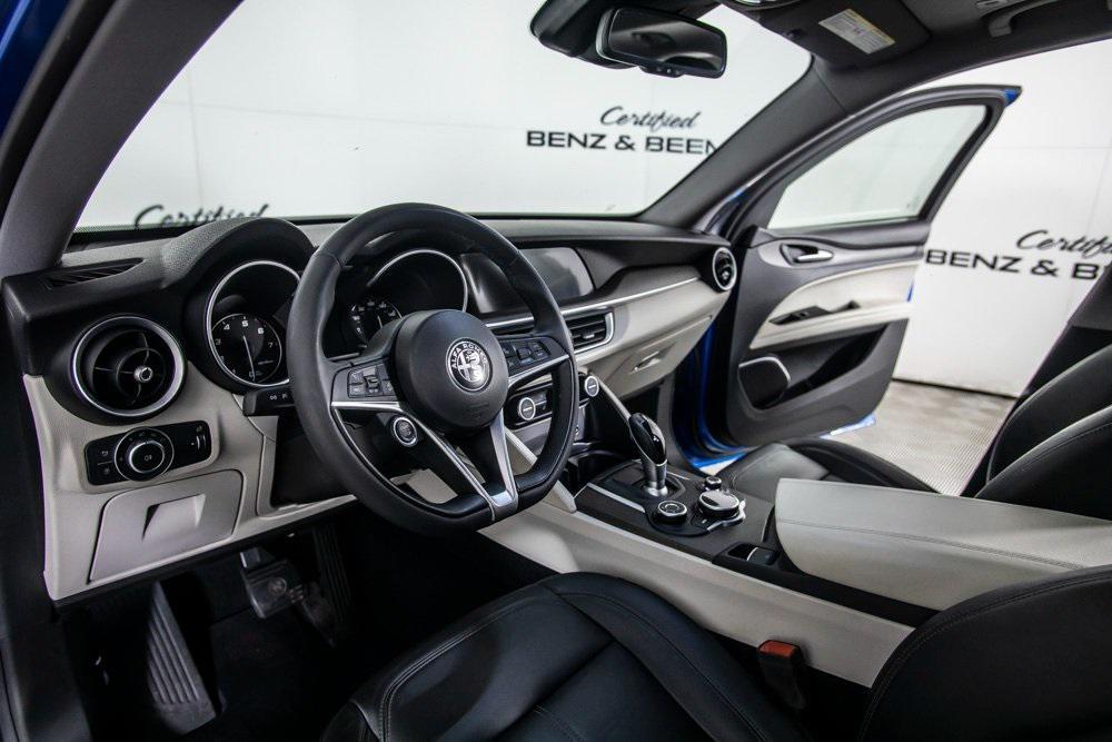 used 2019 Alfa Romeo Stelvio car, priced at $18,000
