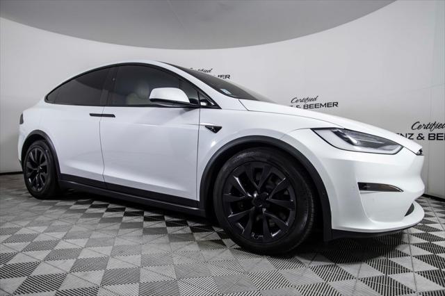 used 2022 Tesla Model X car, priced at $62,500