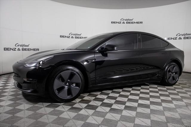 used 2023 Tesla Model 3 car, priced at $25,000